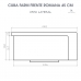 Cuba Cozinha Farm Sink Frente Romana 45 cm Fazenda