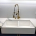 Cuba Dupla Cozinha Farm Sink 87 Cm Estilo Fazenda Avental