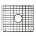 Grade Aramada de Proteção Black Matte para Fundo de Cuba Gourmet 45 cm