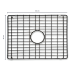 Grade Aramada de Prote&ccedil;&atilde;o Black Matte para Fundo de Cuba Gourmet 50 cm
