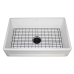 Grade Aramada de Prote&ccedil;&atilde;o Black Matte para Fundo de Cuba Gourmet 55 cm