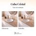 Cuba de Embutir Cristal