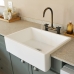 Cuba Cozinha Farm Sink 65 cm Frente Padr&atilde;o Estilo Fazenda Avental