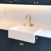 Cuba Cozinha Farm Sink 70 cm Frente Padr&atilde;o Estilo Fazenda Avental