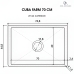 Cuba Cozinha Farm Sink 70 cm Frente Padr&atilde;o Estilo Fazenda Avental