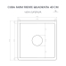 Cuba Cozinha Farm Sink 40 cm Frente Quadratta Estilo Fazenda Avental