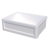 Cuba Cozinha Farm Sink 55 cm Frente Quadratta Estilo Fazenda Avental