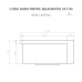 Cuba Cozinha Farm Sink 55 cm Frente Quadratta Estilo Fazenda Avental