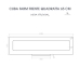 Cuba Cozinha Farm Sink 65 cm Frente Quadratta Estilo Fazenda Avental