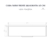 Cuba Cozinha Farm Sink 65 cm Frente Quadratta Estilo Fazenda Avental