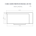 Cuba Cozinha Farm Sink 40 cm Frente Romana Estilo Fazenda Avental