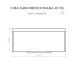 Cuba Cozinha Farm Sink 40 cm Frente Romana Estilo Fazenda Avental