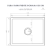 Cuba Cozinha Farm Sink 50 cm Frente Romana Estilo Fazenda Avental