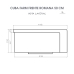 Cuba Cozinha Farm Sink 50 cm Frente Romana Estilo Fazenda Avental