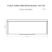 Cuba Cozinha Farm Sink 50 cm Frente Romana Estilo Fazenda Avental
