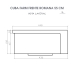 Cuba Cozinha Farm Sink 55 cm Frente Romana Estilo Fazenda Avental