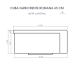 Cuba Cozinha Farm Sink 65 cm Frente Romana Estilo Fazenda Avental