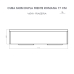 Cuba Dupla Cozinha Farm Sink 77 cm Frente Romana Estilo Fazenda Avental