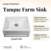 Tanque Farm 60 cm Frente Quadratta Estilo Fazenda Avental