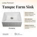 Tanque Farm 60 cm Frente Romana Estilo Fazenda Avental