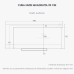 Cuba Cozinha Farm Sink 90 cm Frente Quadratta Estilo Fazenda Avental