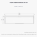 Cuba Cozinha Farm Sink 90 cm Frente Romana Estilo Fazenda Avental